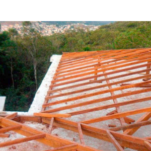 Caibro de madeira 5x5 para telhado e construção